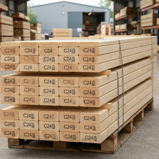 C24 Graded Pine Timber