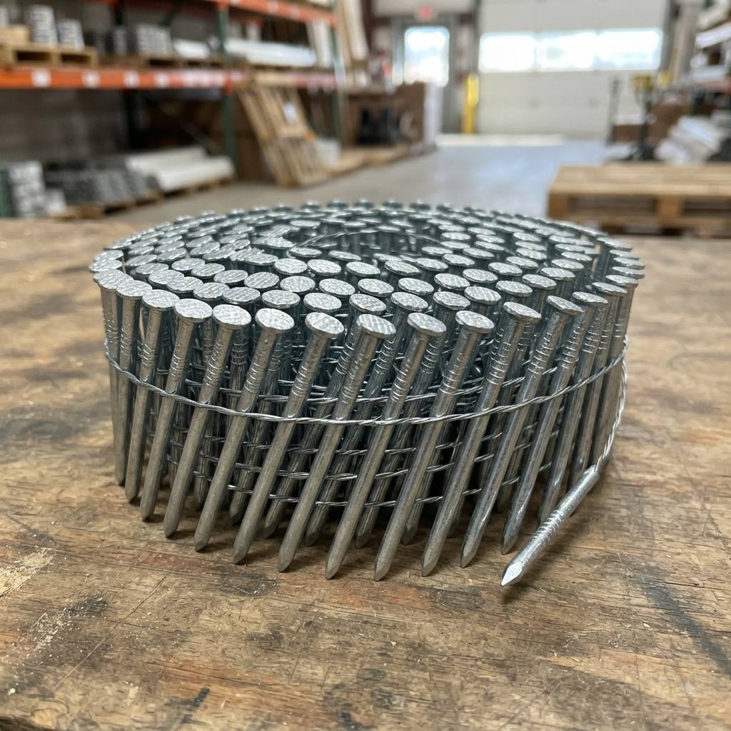Collated Ring Shank Roofing Nails
